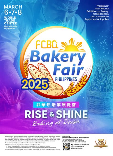 Bakery Fair Philippines – The Premiere Baking Show in the Philippines.